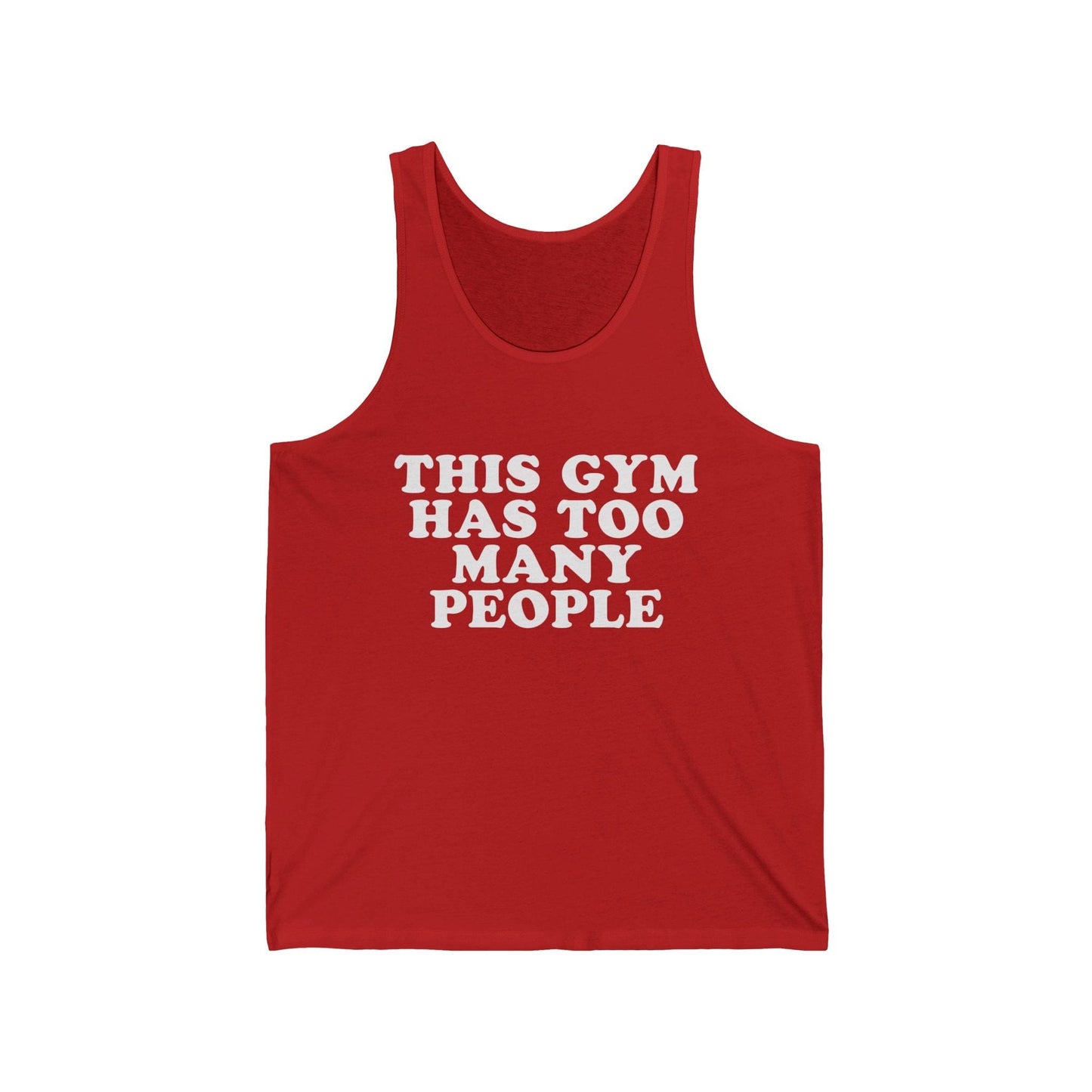 Too Many People Tank Top