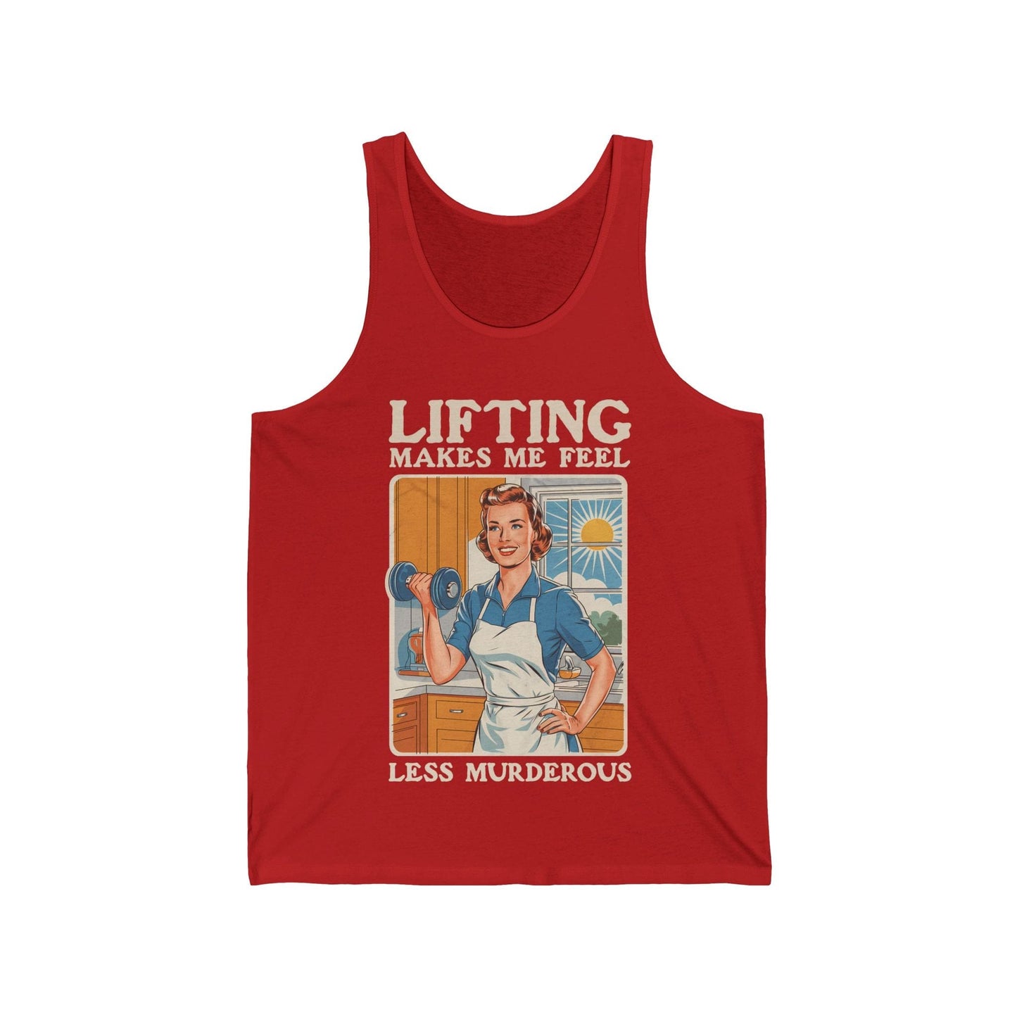 Lifting Housewife Tank Top
