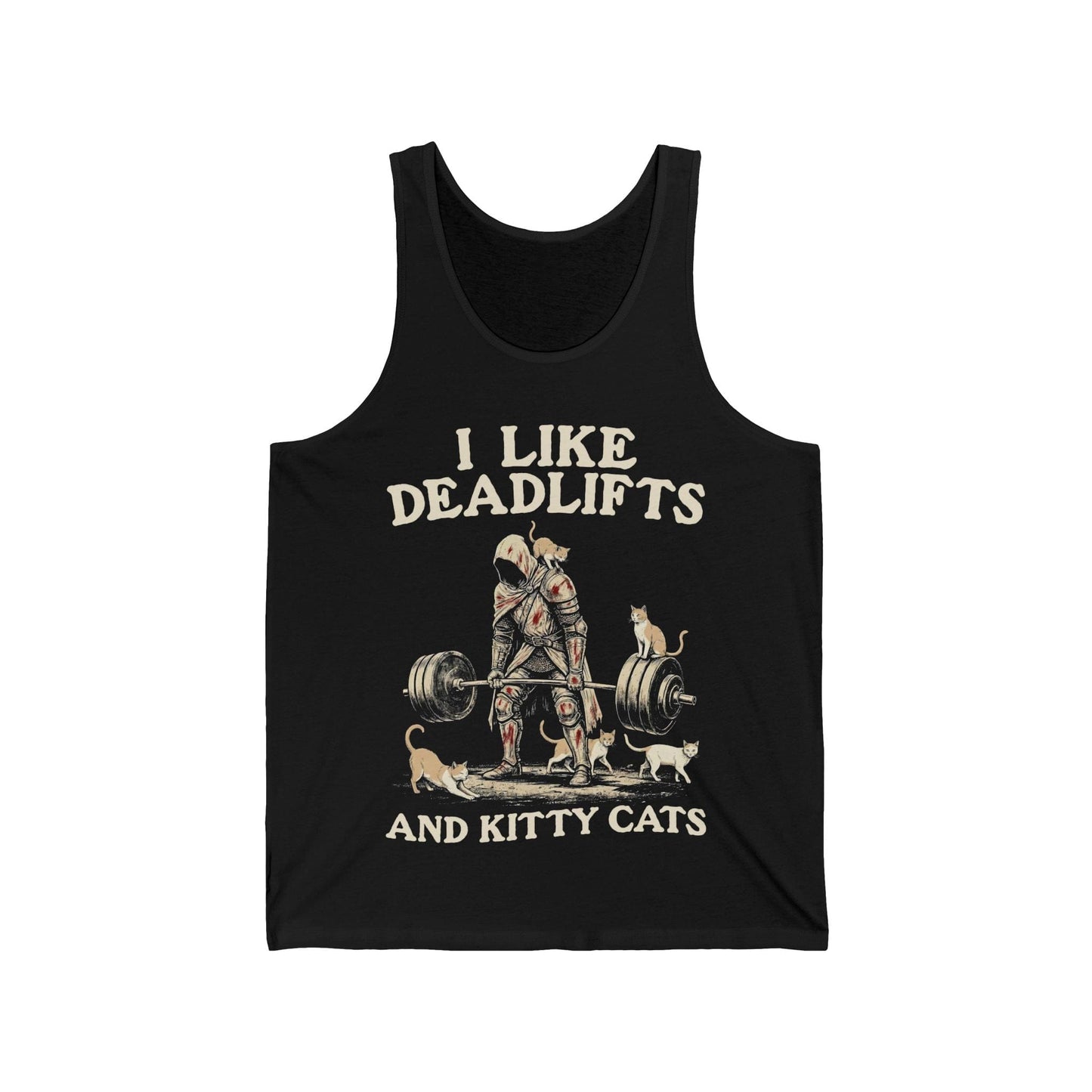 Deadlifts and Kitty Cats Tank Top