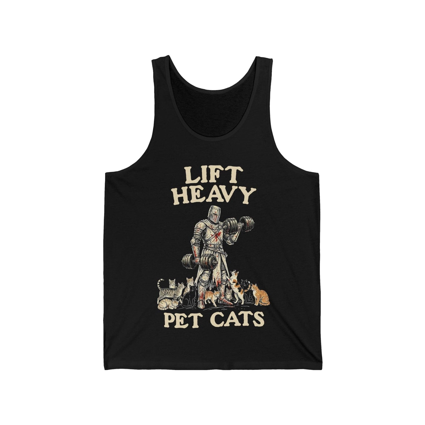 Lift Heavy, Pet Cats Tank Top