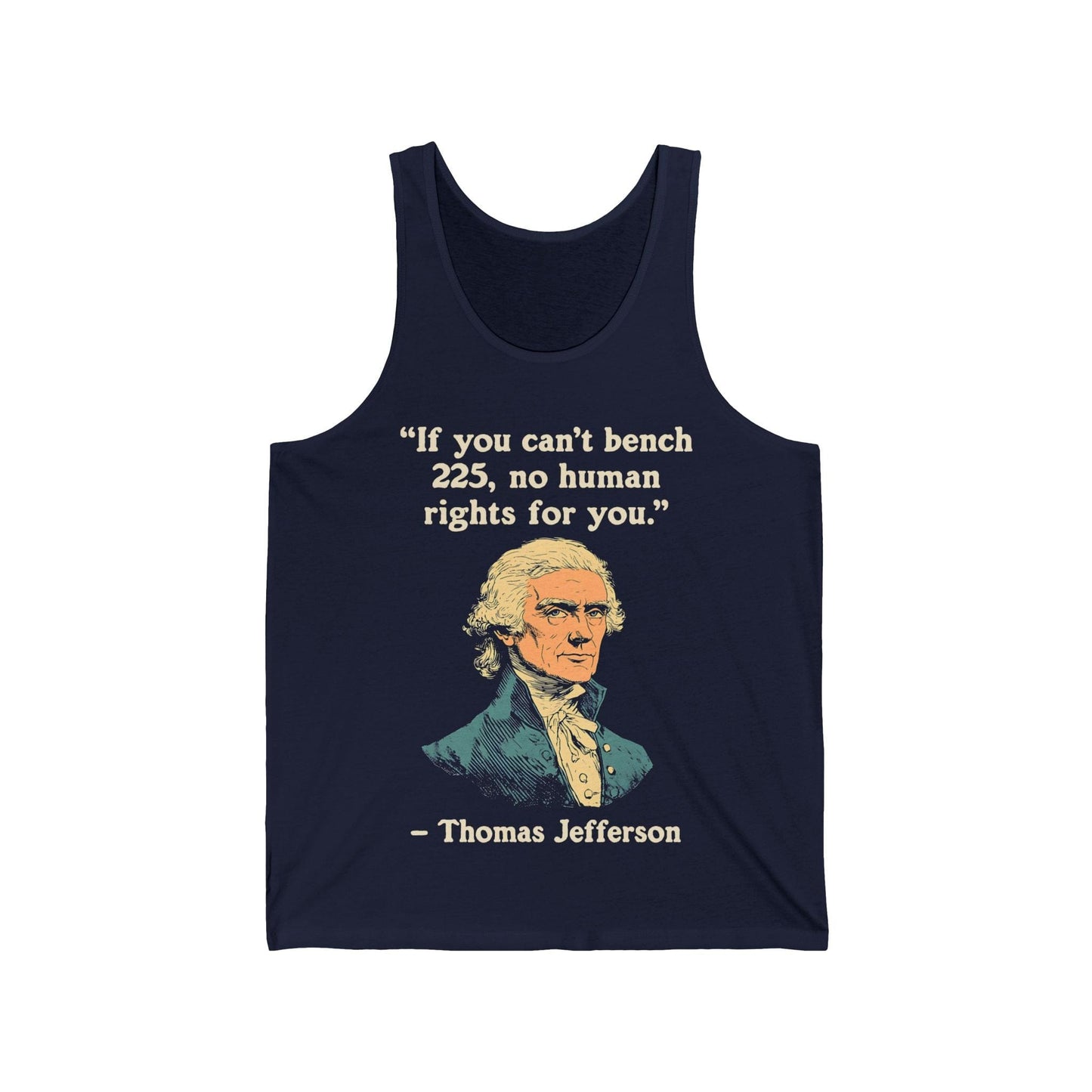 Thomas Jefferson Quote Tank Top