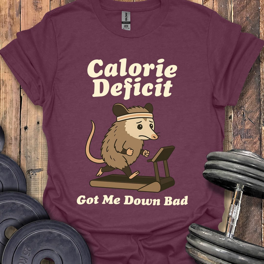 Calorie Deficit Opossum T-Shirt