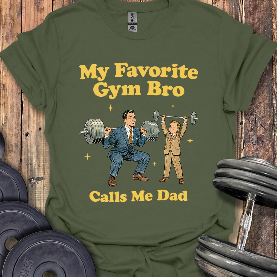 Favorite Gym Bro Businessman T-Shirt