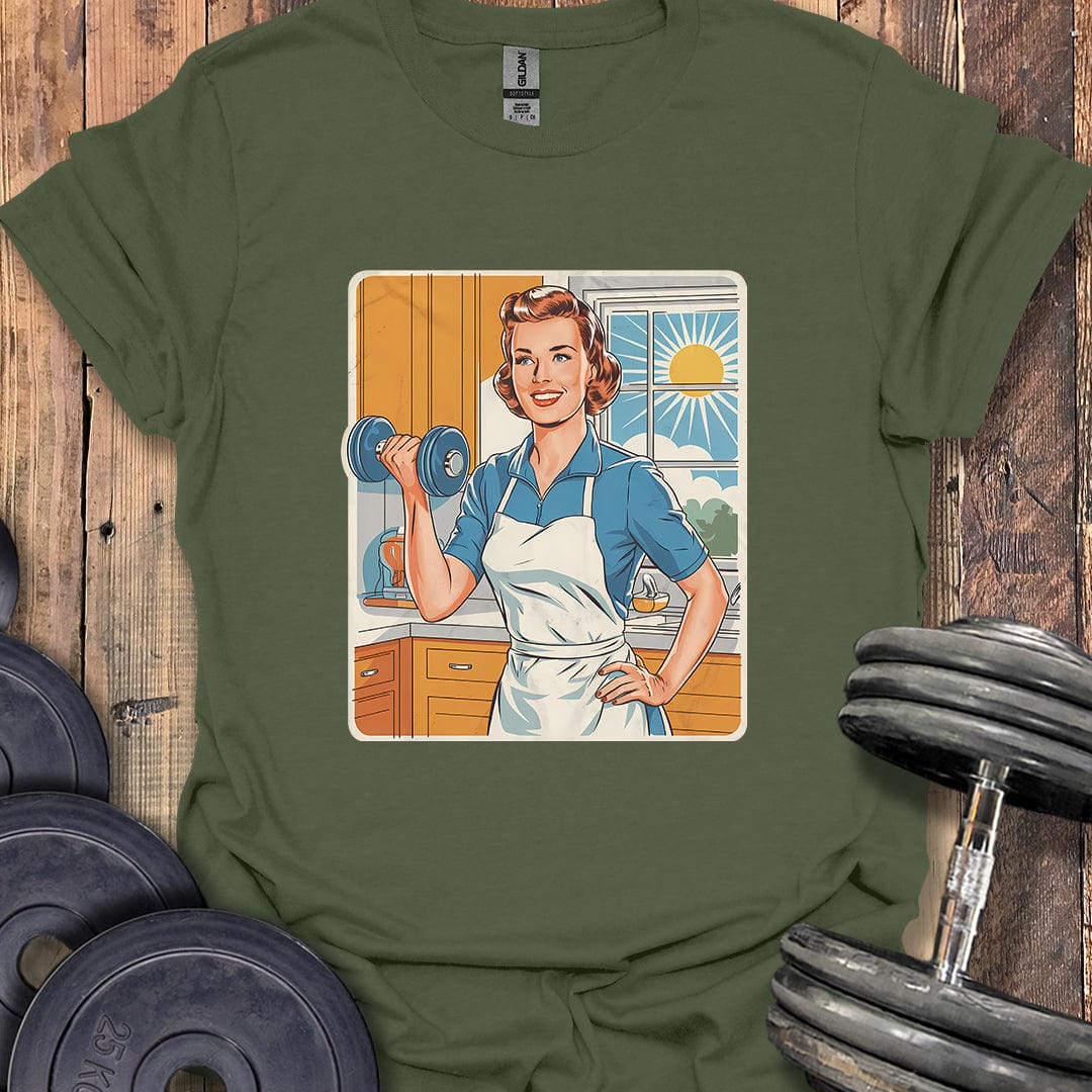Lifting Housewife (No Text) T-Shirt