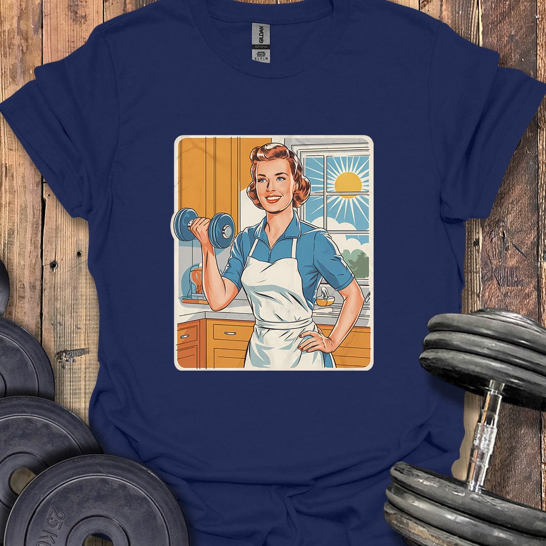 Lifting Housewife (No Text) T-Shirt