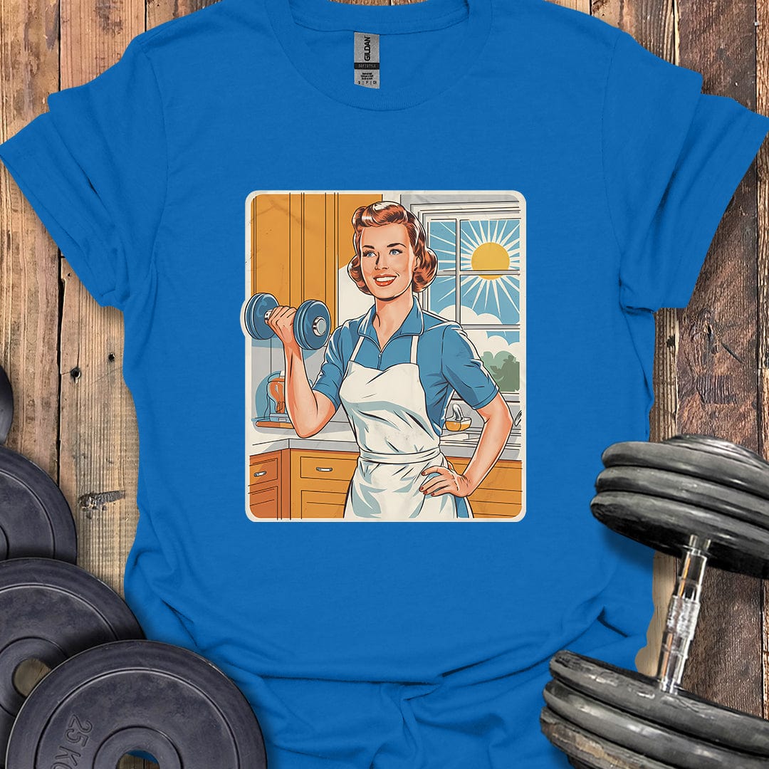 Lifting Housewife (No Text) T-Shirt