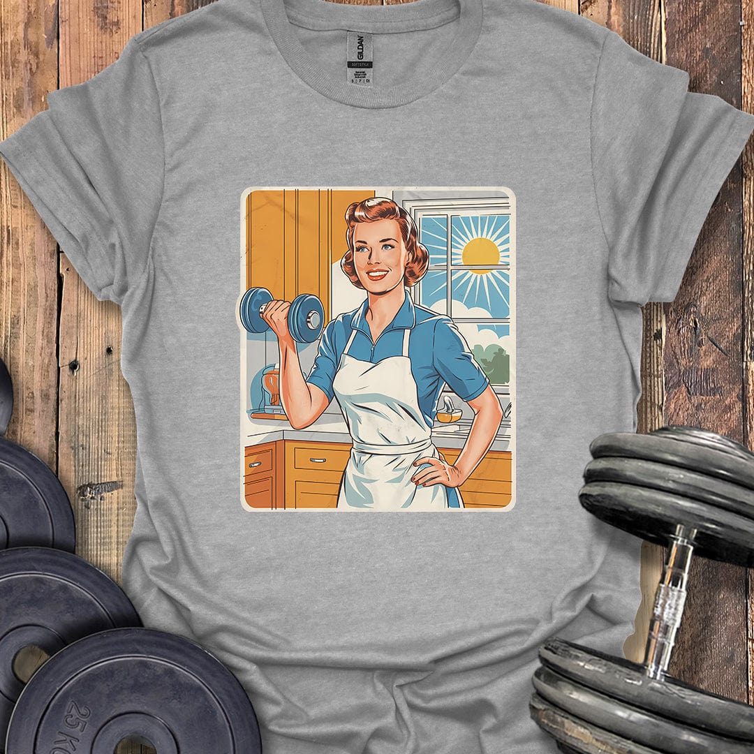 Lifting Housewife (No Text) T-Shirt