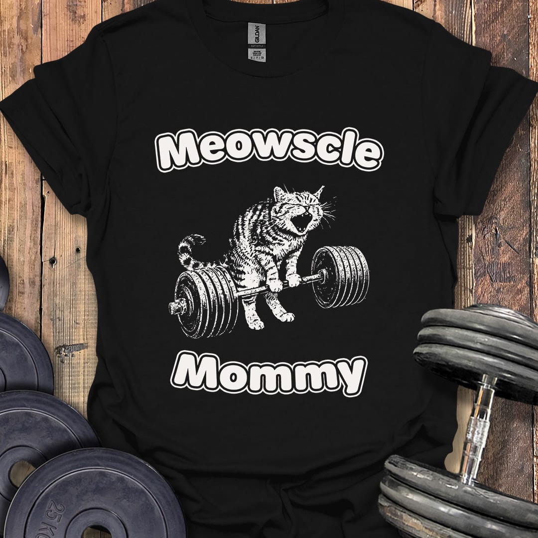 Meowscle Mommy T-Shirt