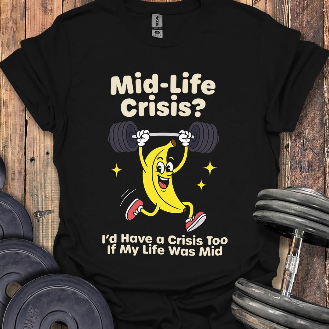 Mid-Life Crisis Banana T-Shirt