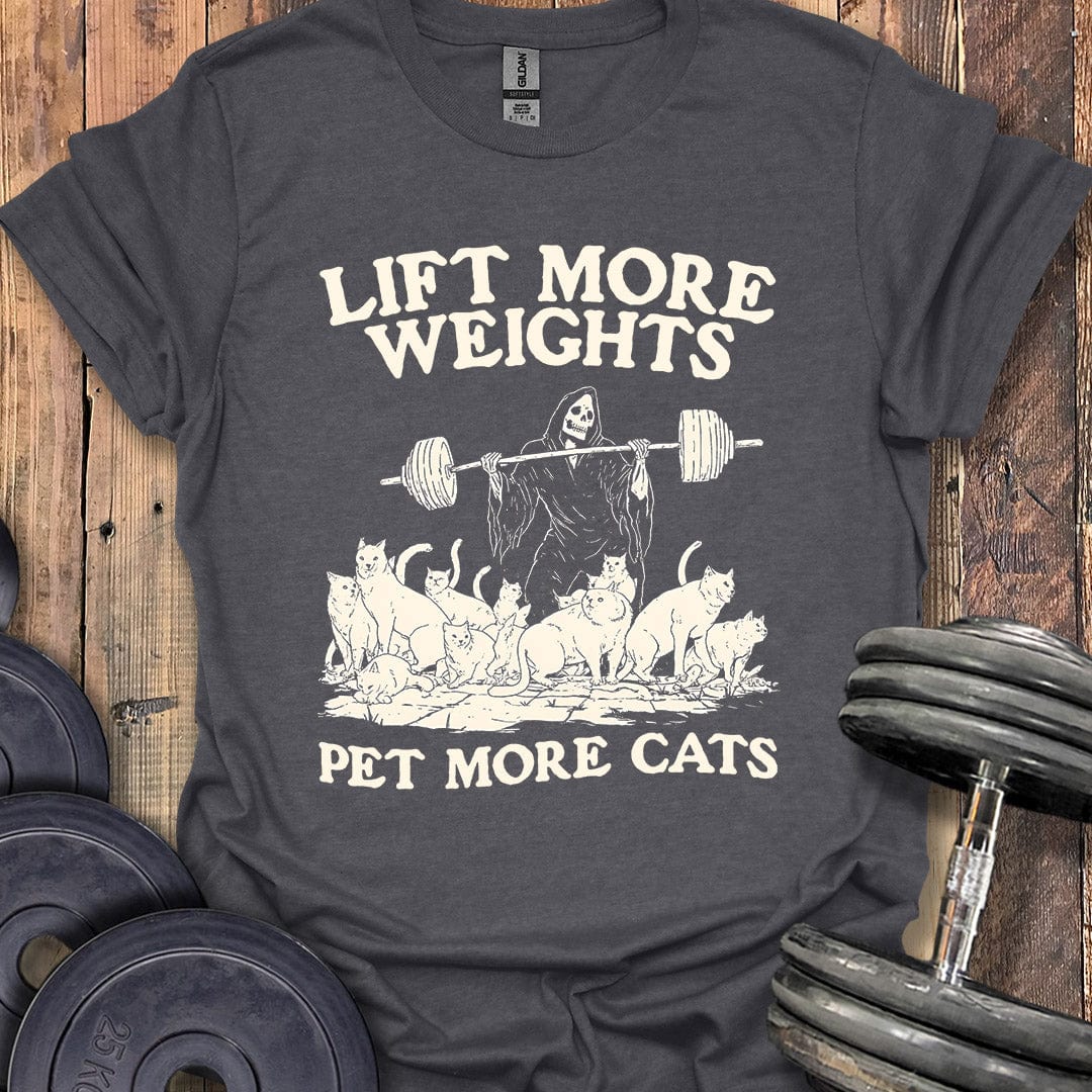 More Weights, More Cats T-Shirt