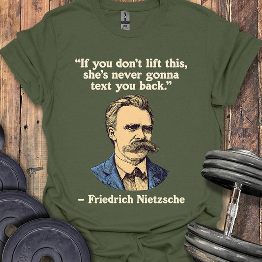 Nietzsche Quote T-Shirt