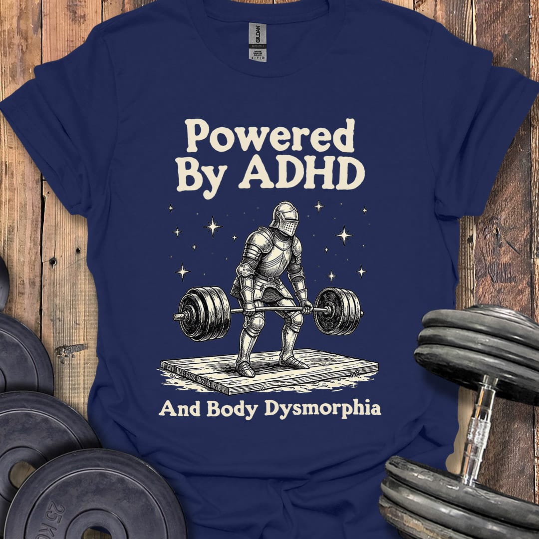 Powered by ADHD T-Shirt