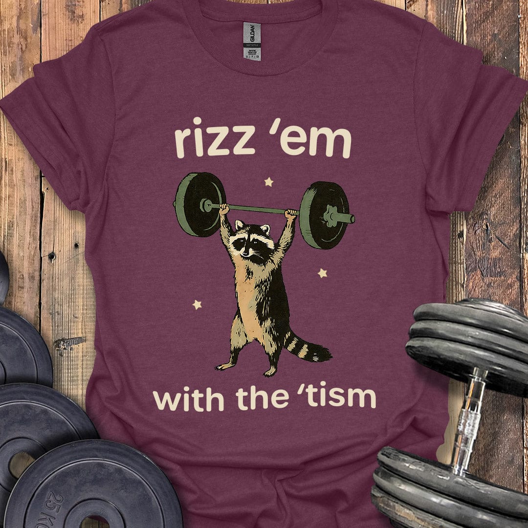 Rizz 'Em Raccoon T-Shirt