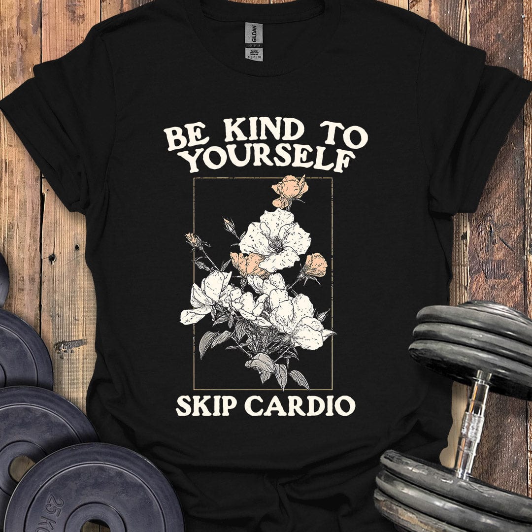 Skip Cardio Flowers T-Shirt
