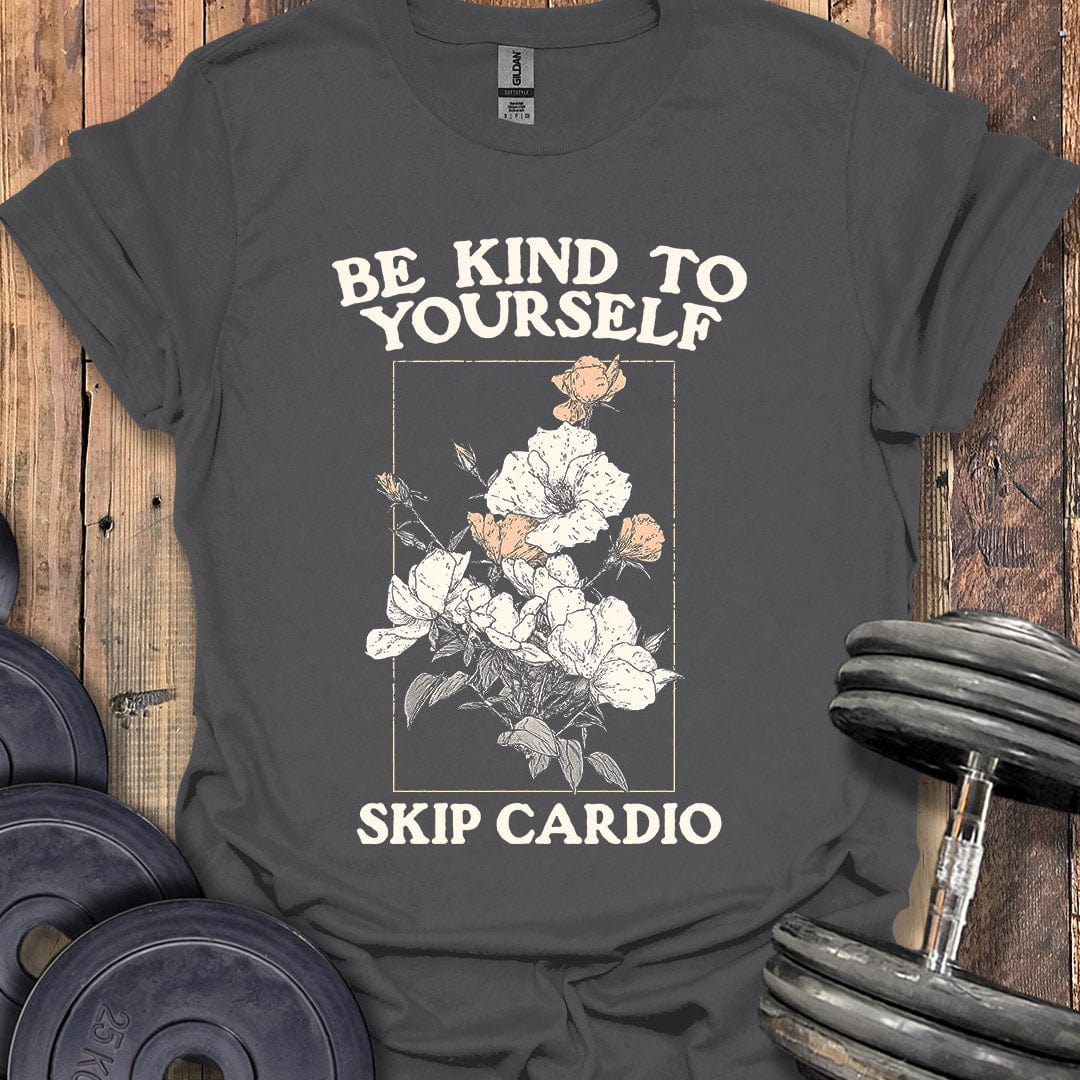 Skip Cardio Flowers T-Shirt