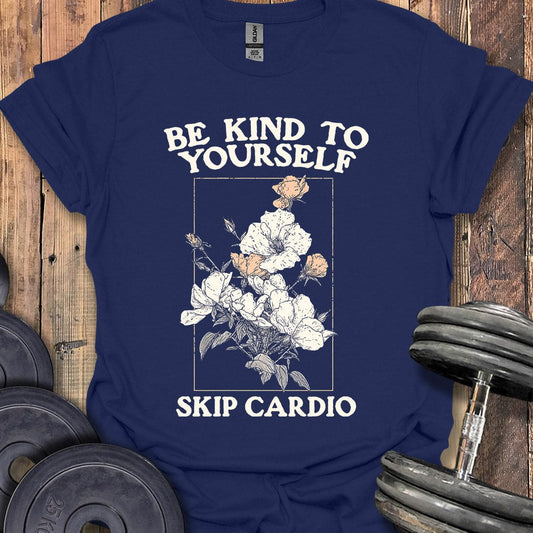 Skip Cardio Flowers T-Shirt