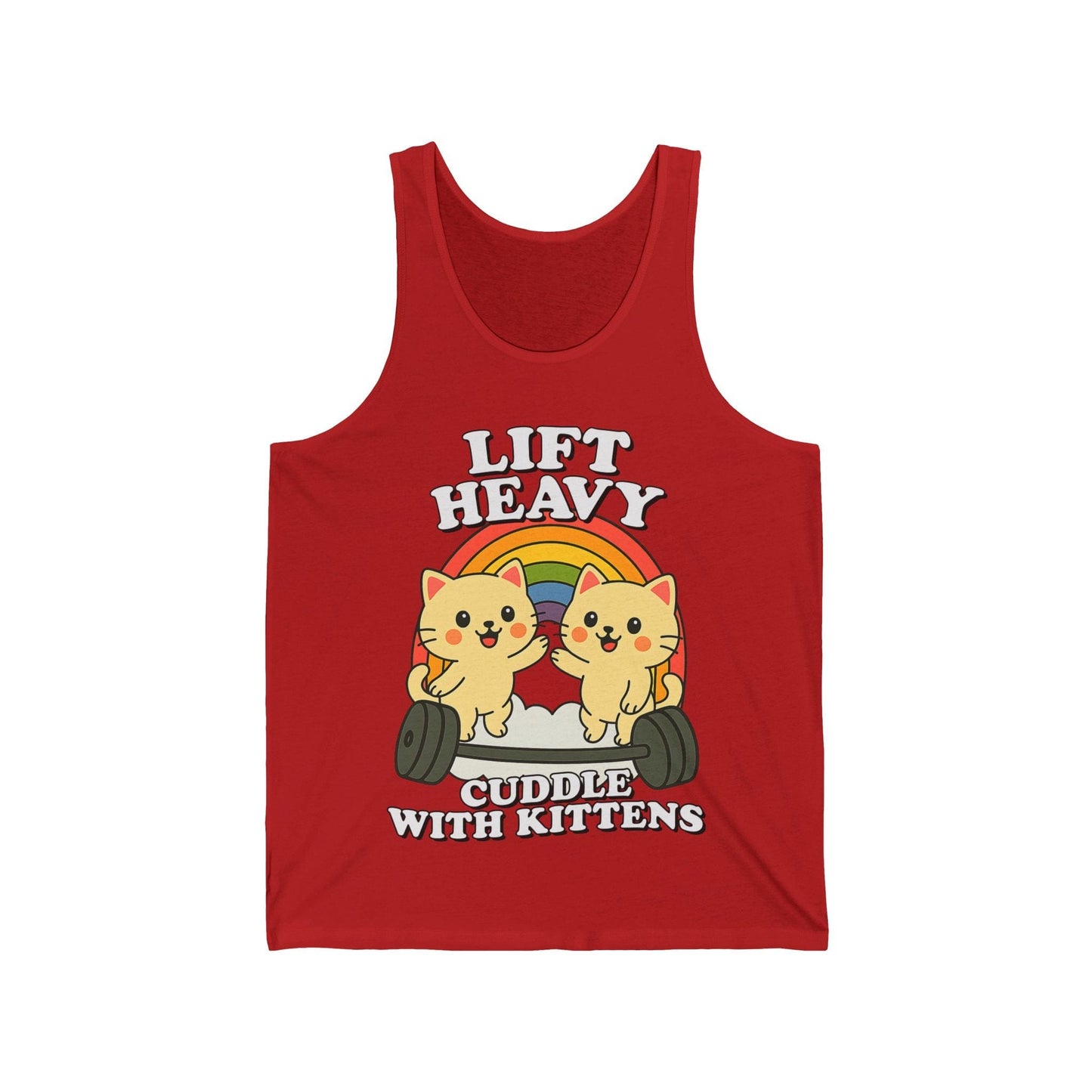 Lift Heavy, Cuddle Kittens Tank Top