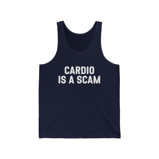 Cardio Is a Scam Tank Top