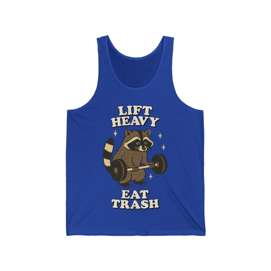 Lift Heavy, Eat Trash Tank Top