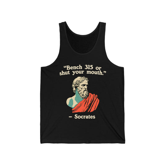Socrates Quote Tank Top