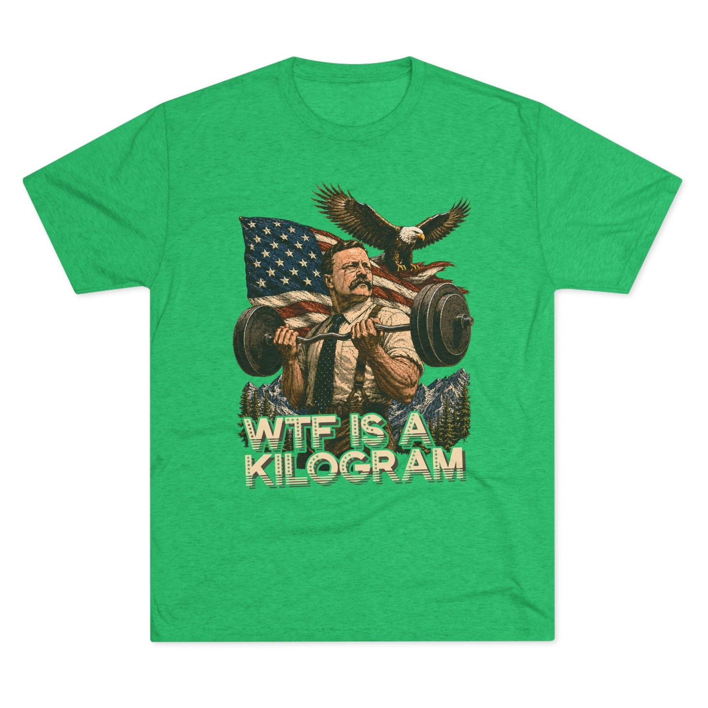 WTF Is a Kilogram Tri-Blend T-Shirt (Custom)