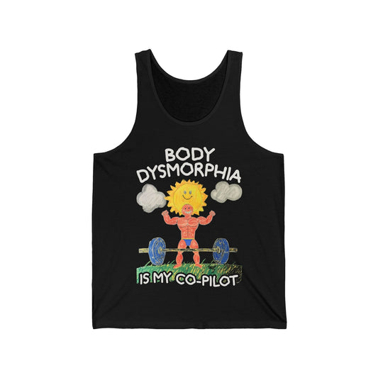 Body Dysmorphia Drawing Tank Top