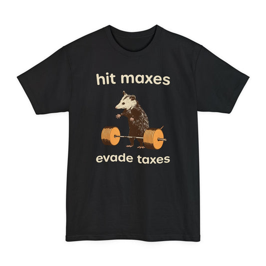 Hit Maxes Opossum Tall T-Shirt (Custom)