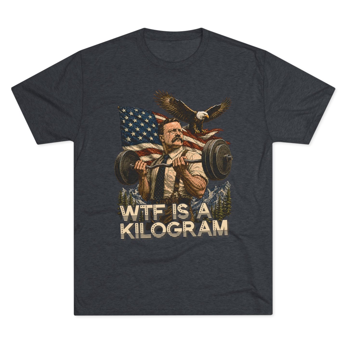 WTF Is a Kilogram Tri-Blend T-Shirt (Custom)