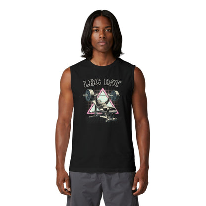 Leg Day Incline Bench Muscle Tank [Custom]