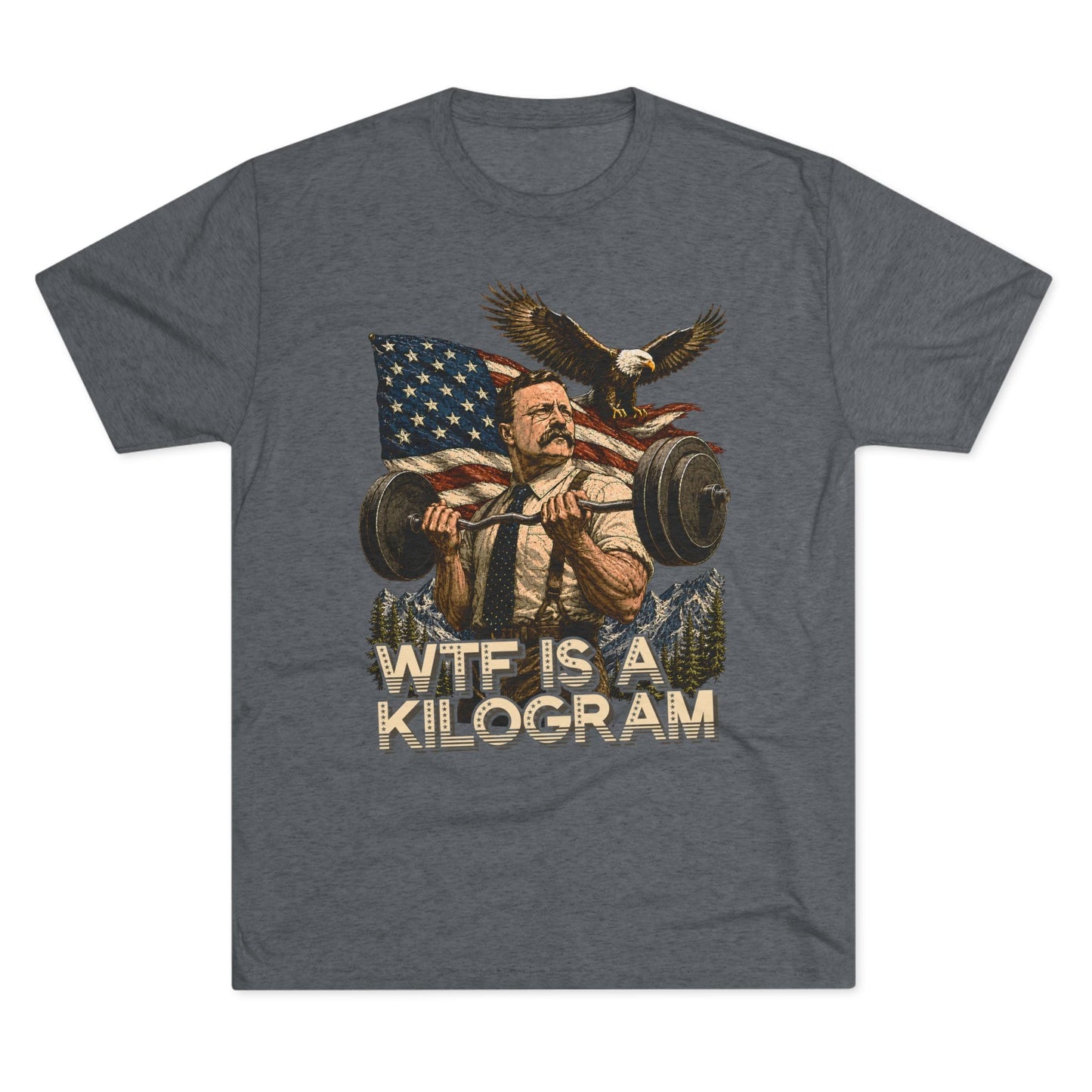WTF Is a Kilogram Tri-Blend T-Shirt (Custom)