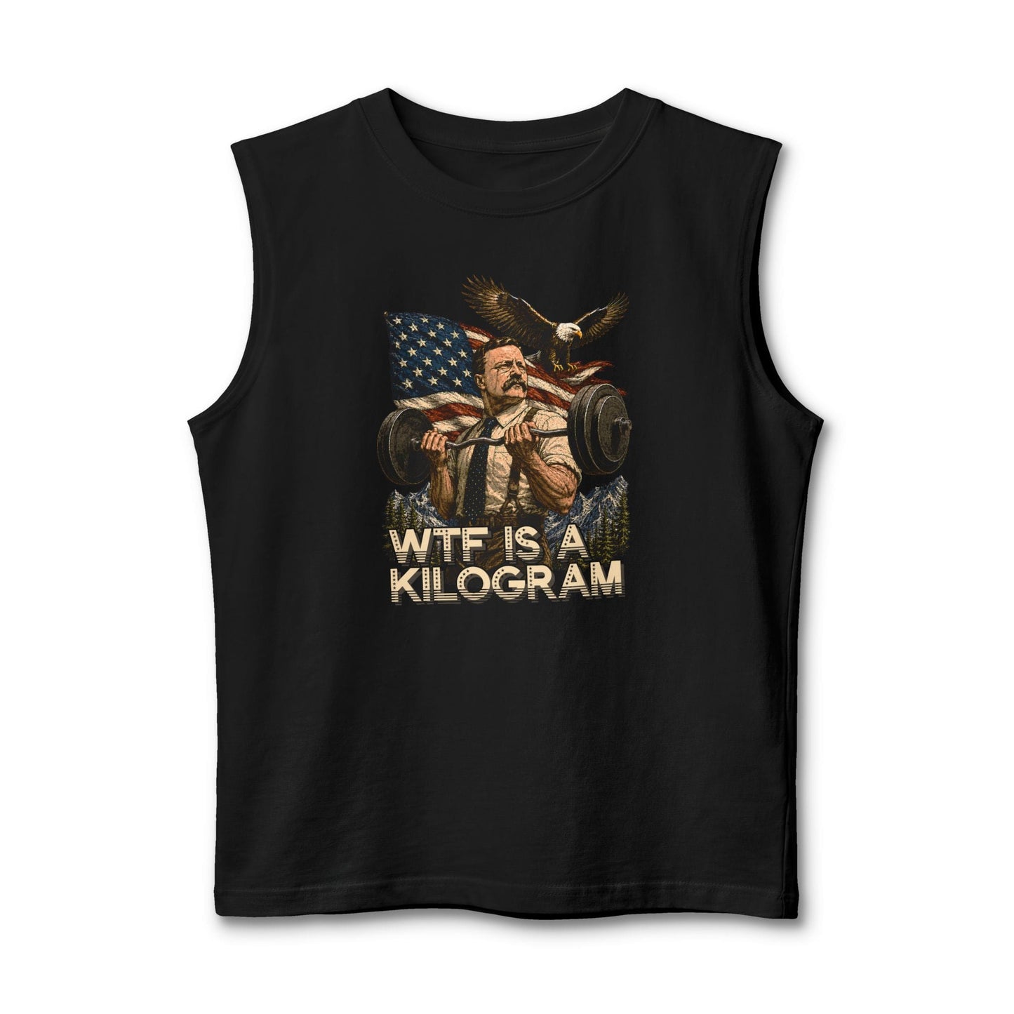 WTF Is a Kilogram Muscle Tank [Custom]