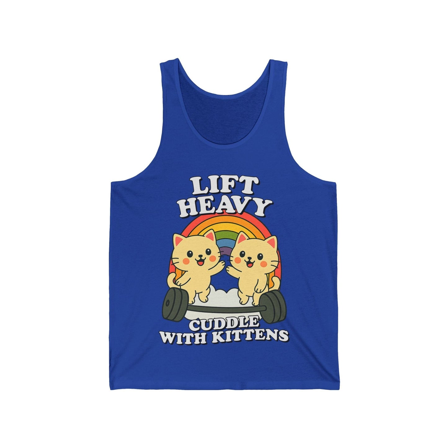 Lift Heavy, Cuddle Kittens Tank Top
