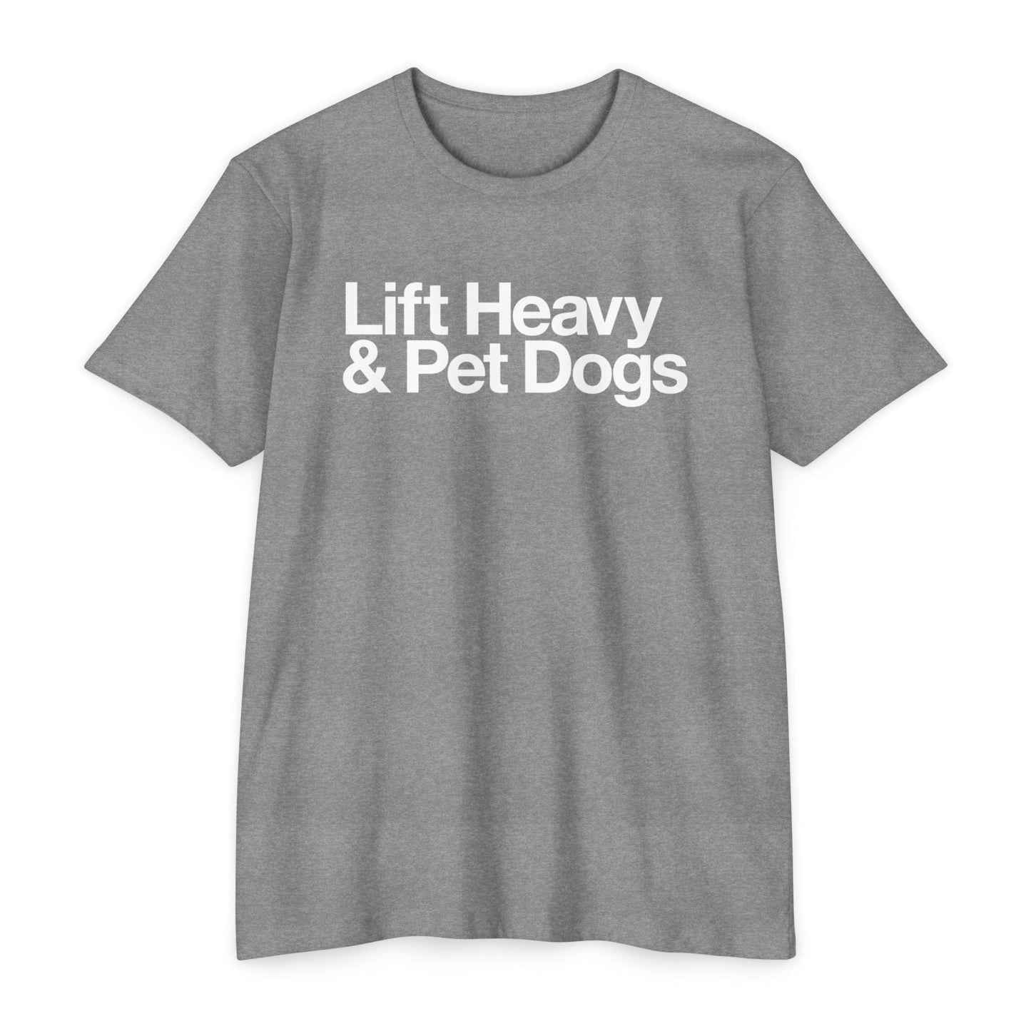 Lift Heavy & Pet Dogs Logo T-Shirt [Next Level]