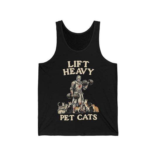 Lift Heavy, Pet Cats Tank Top