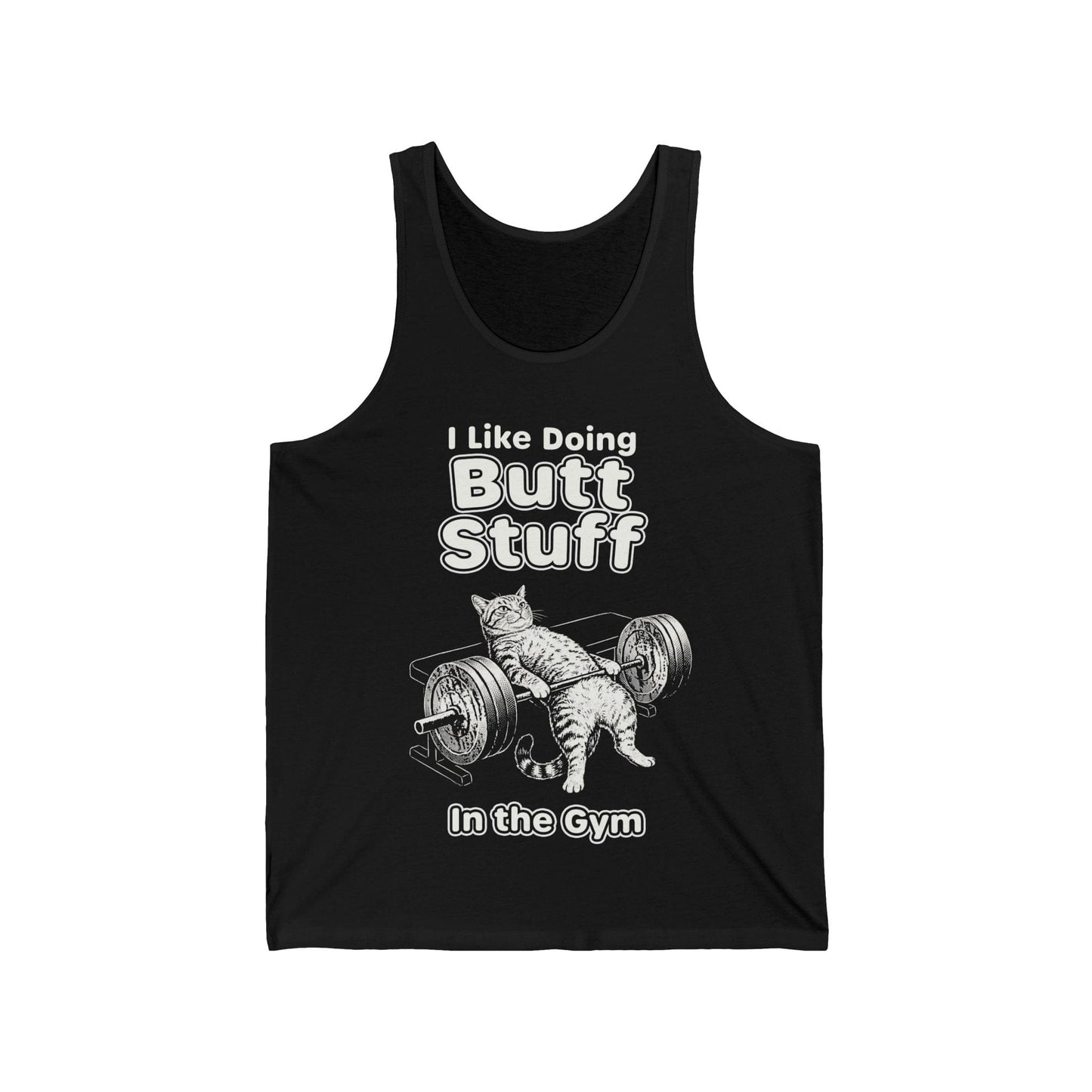Butt Stuff in the Gym Tank Top