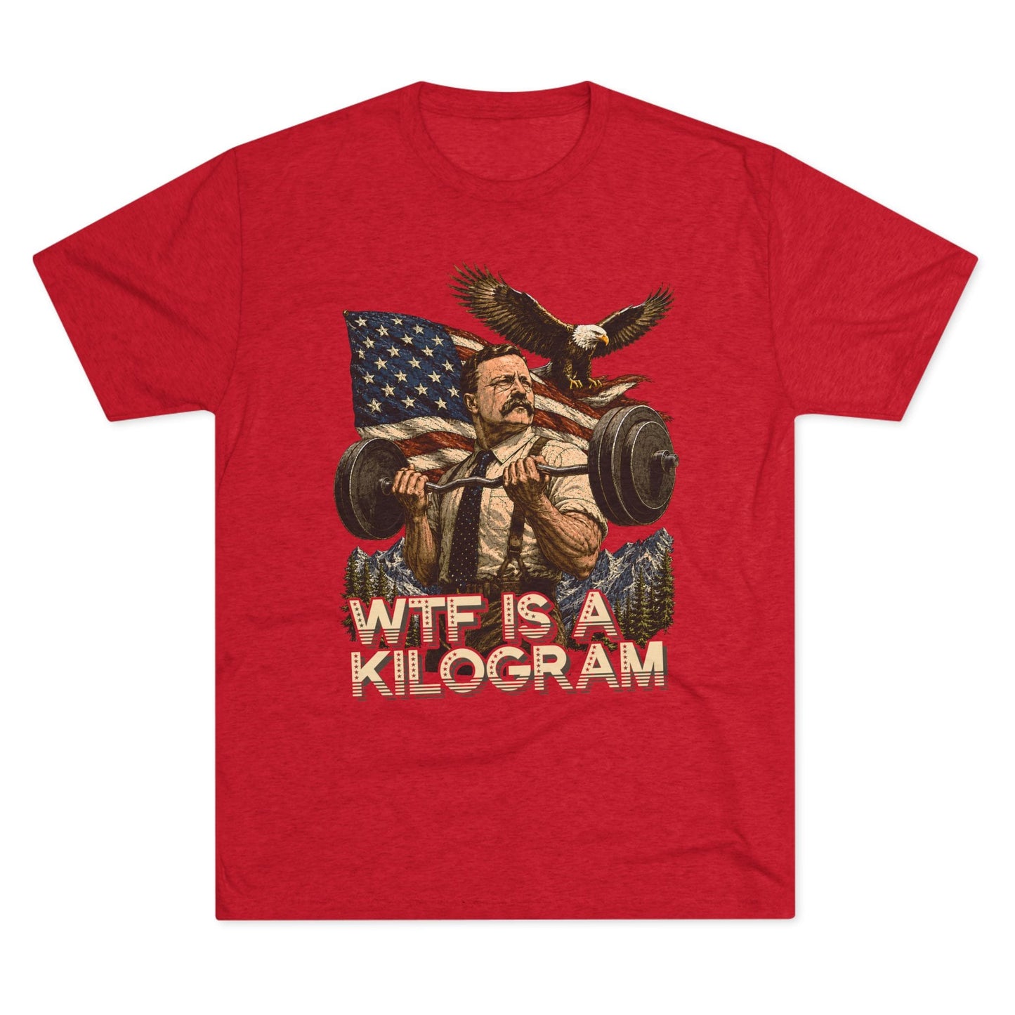 WTF Is a Kilogram Tri-Blend T-Shirt (Custom)