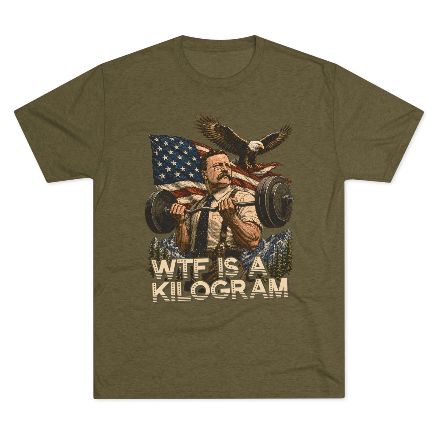 WTF Is a Kilogram Tri-Blend T-Shirt (Custom)