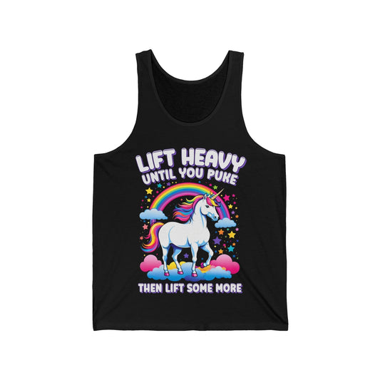 Lift Heavy Until You Puke Tank Top