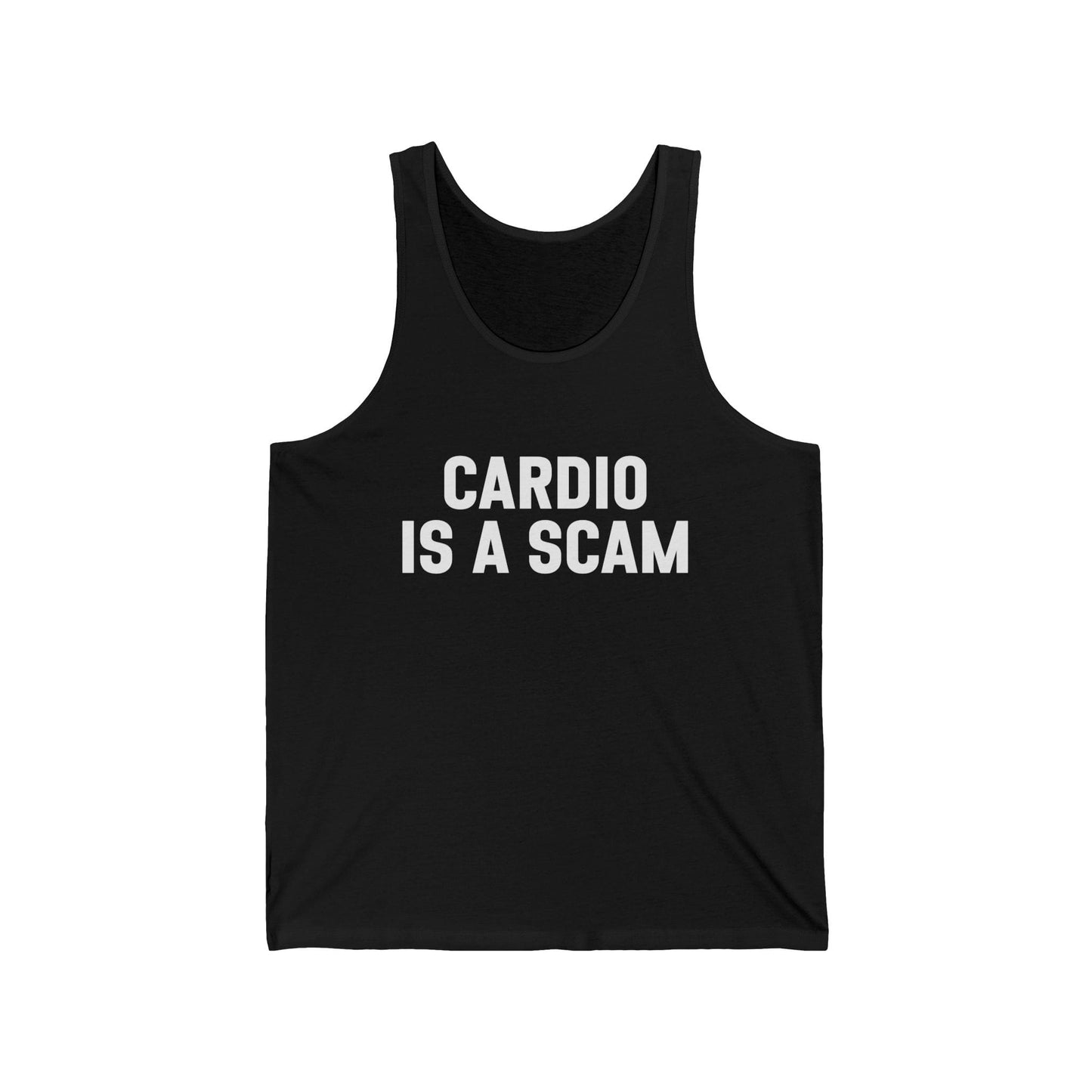 Cardio Is a Scam Tank Top