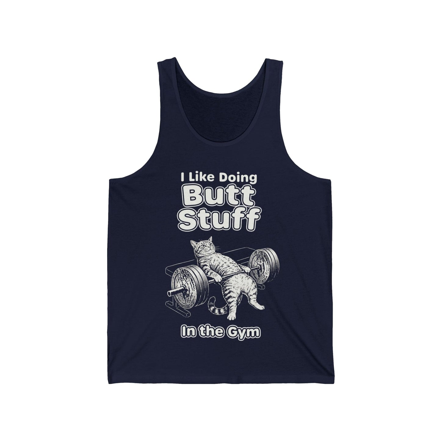 Butt Stuff in the Gym Tank Top