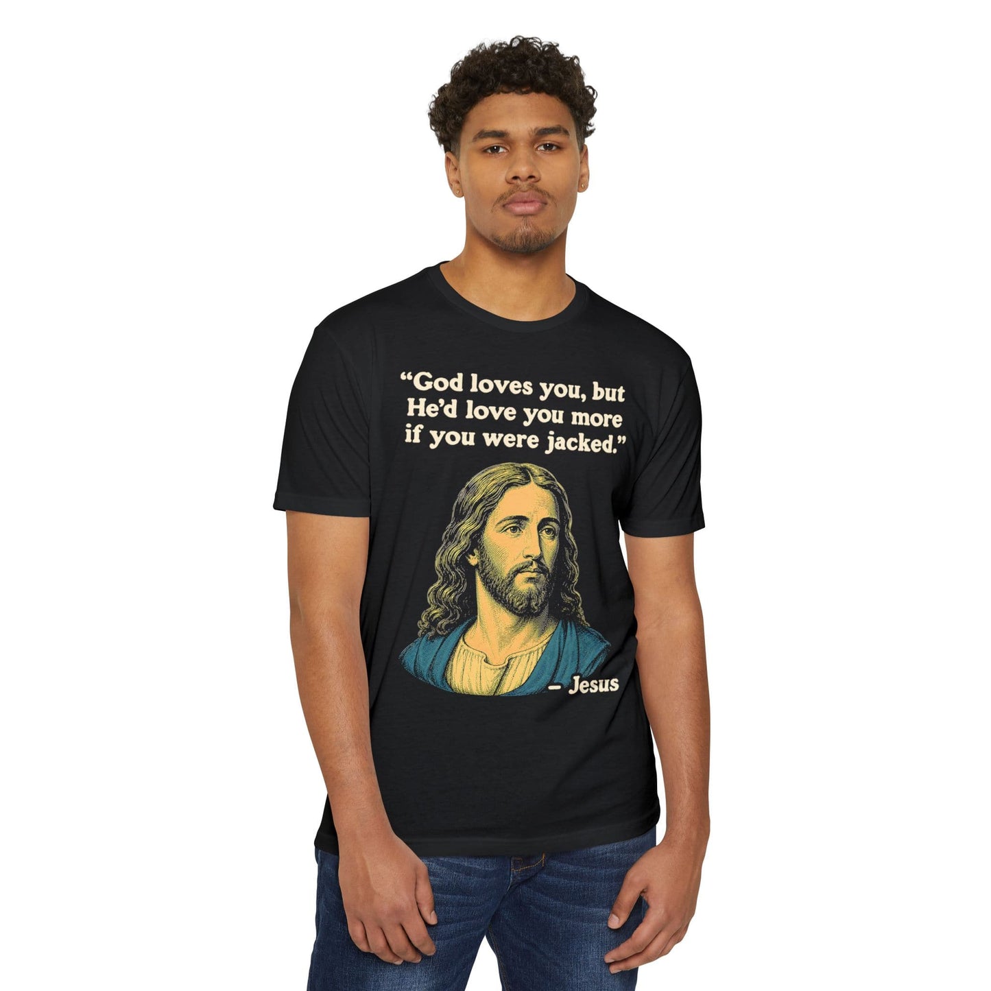 Jesus Love Quote T-Shirt [Next Level Tee]