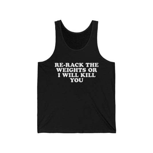 Re-Rack Warning Tank Top