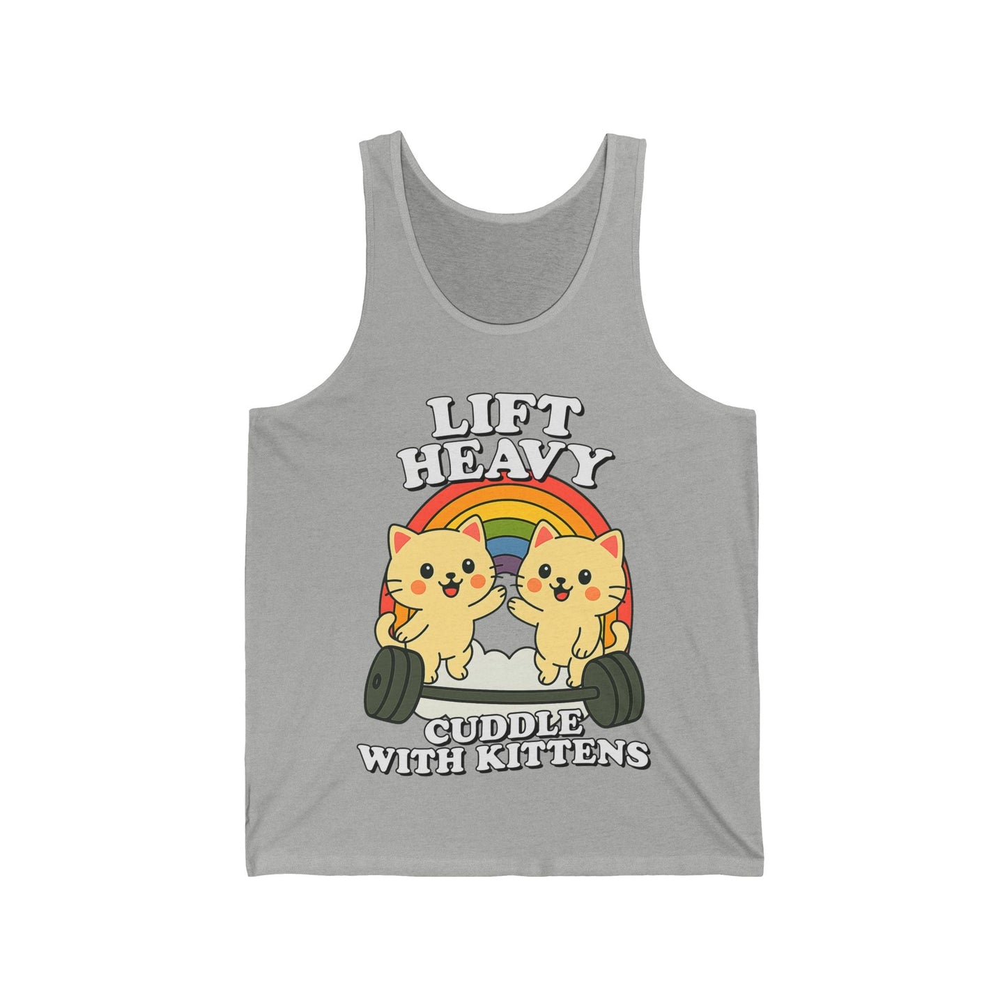 Lift Heavy, Cuddle Kittens Tank Top