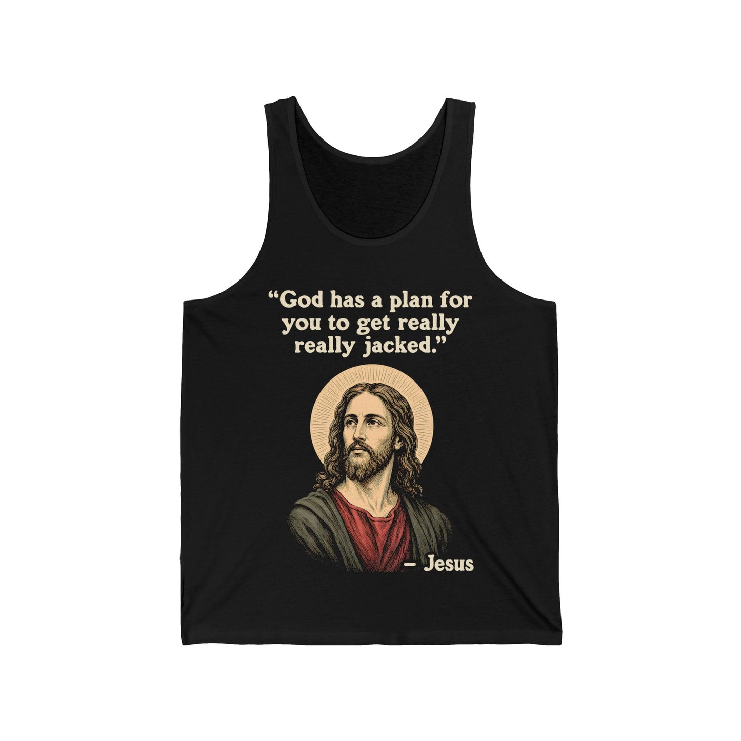 Jesus Plan Quote Tank Top