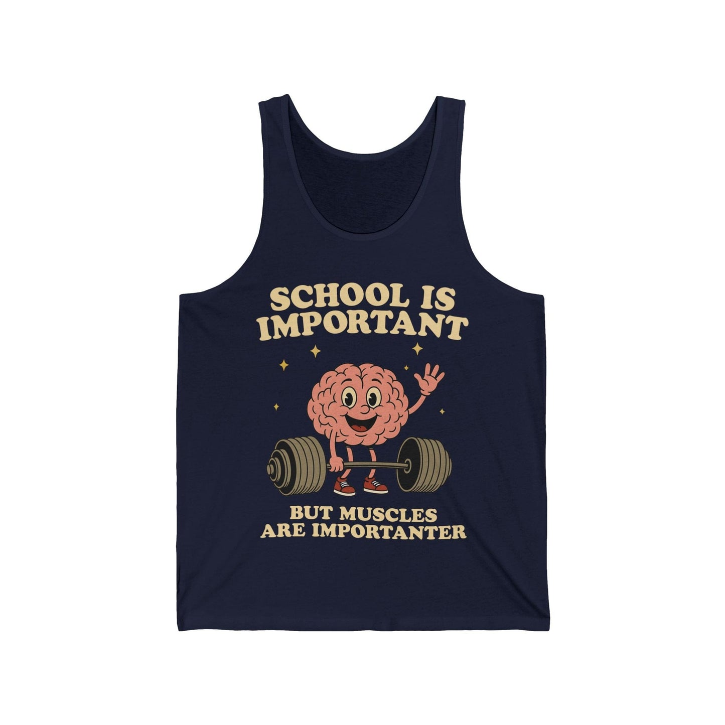 School Is Important Tank Top