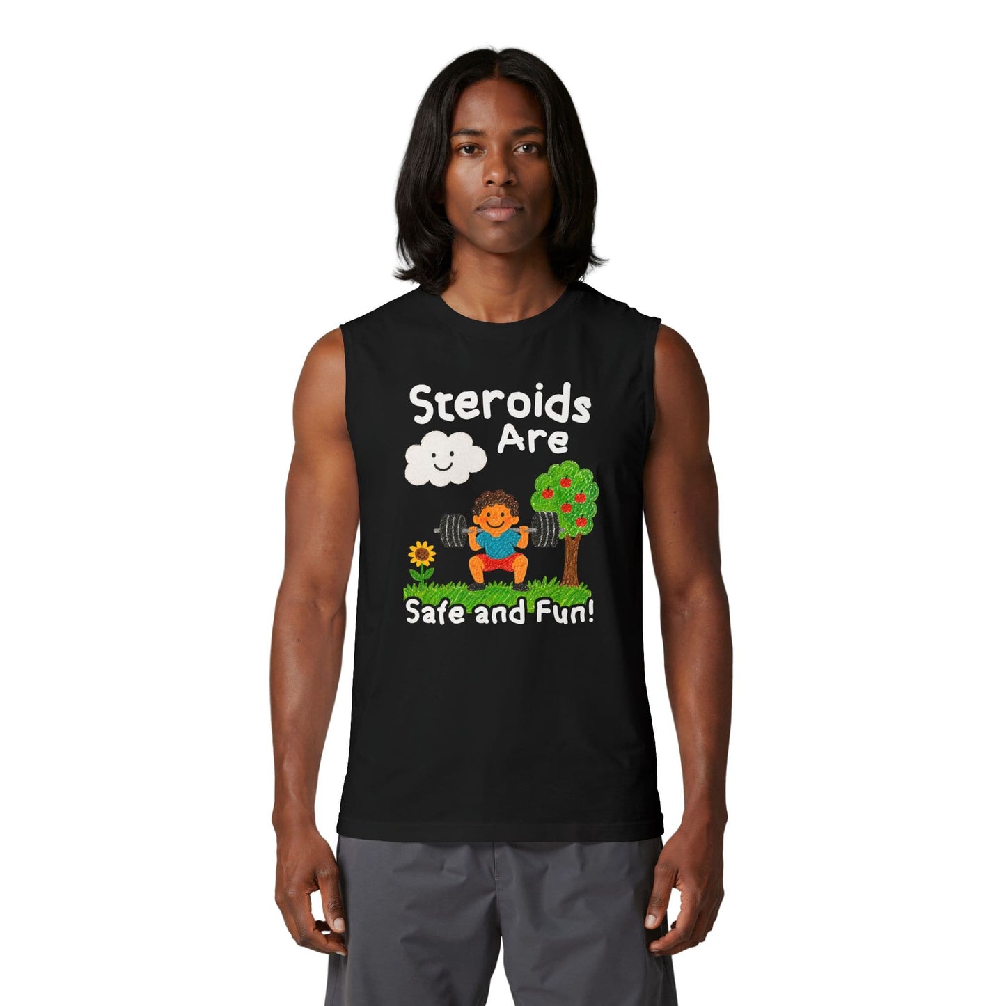 Steroids Are Fun Muscle Tank [Custom]