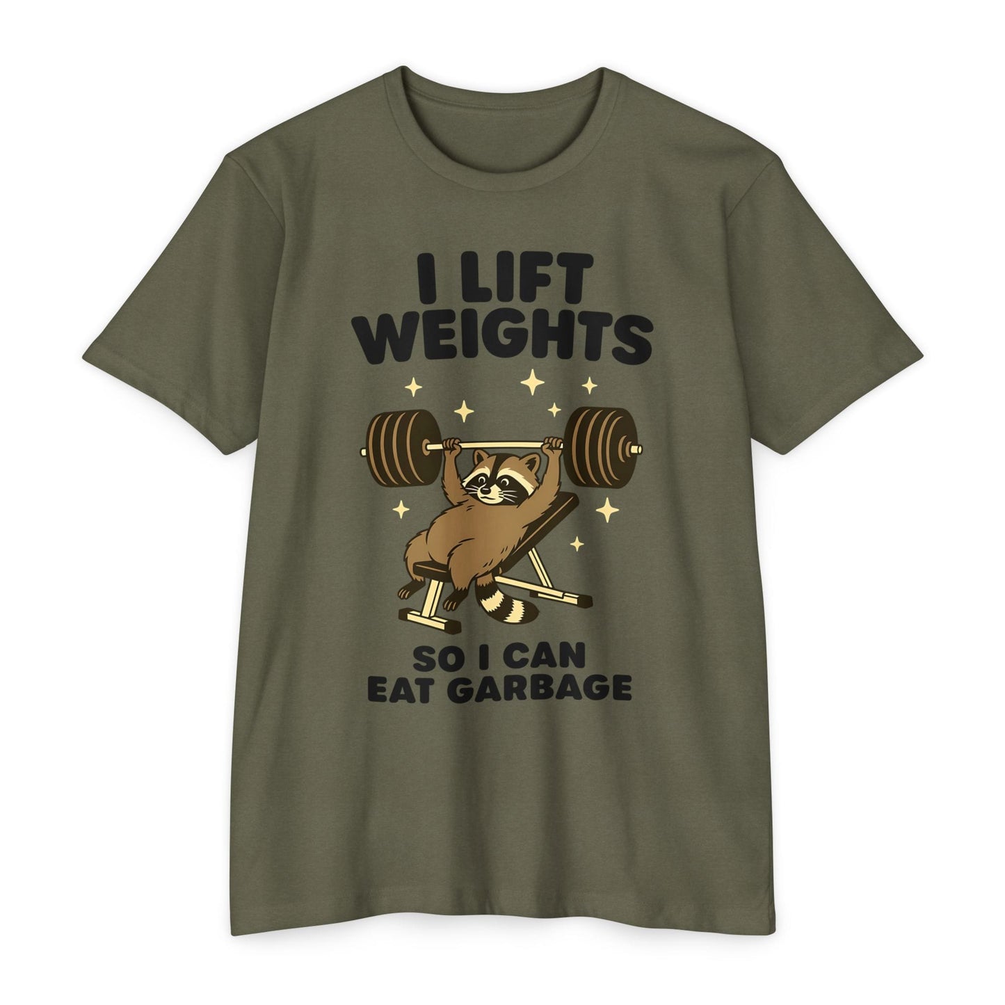 Lift and Eat Garbage T-Shirt [Next Level Tee]