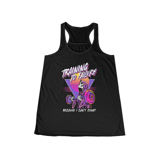 I Can't Count Racerback Tank Top [Custom Order]