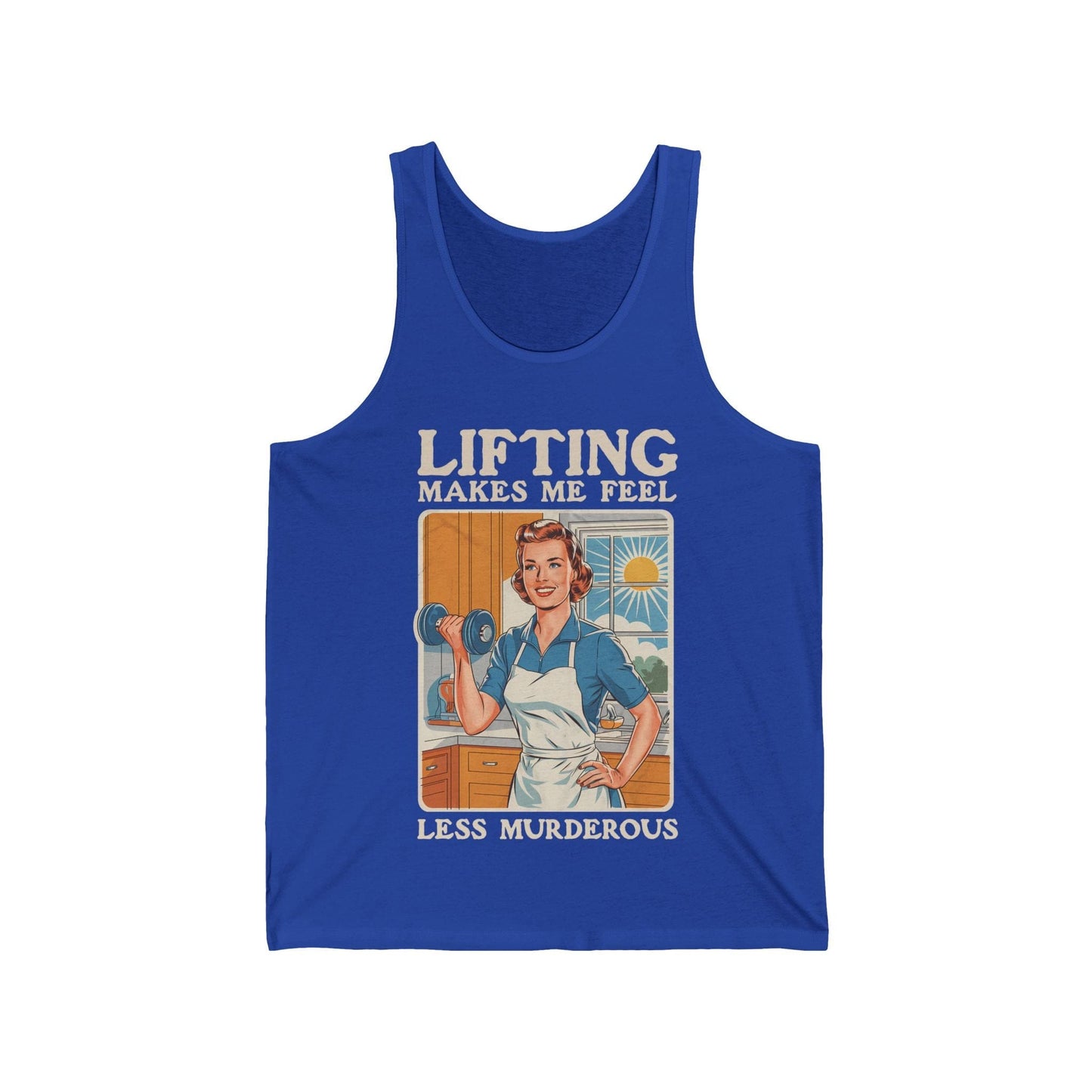 Lifting Housewife Tank Top