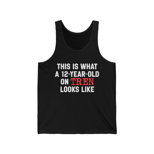 12-Year-Old on Tren Tank Top